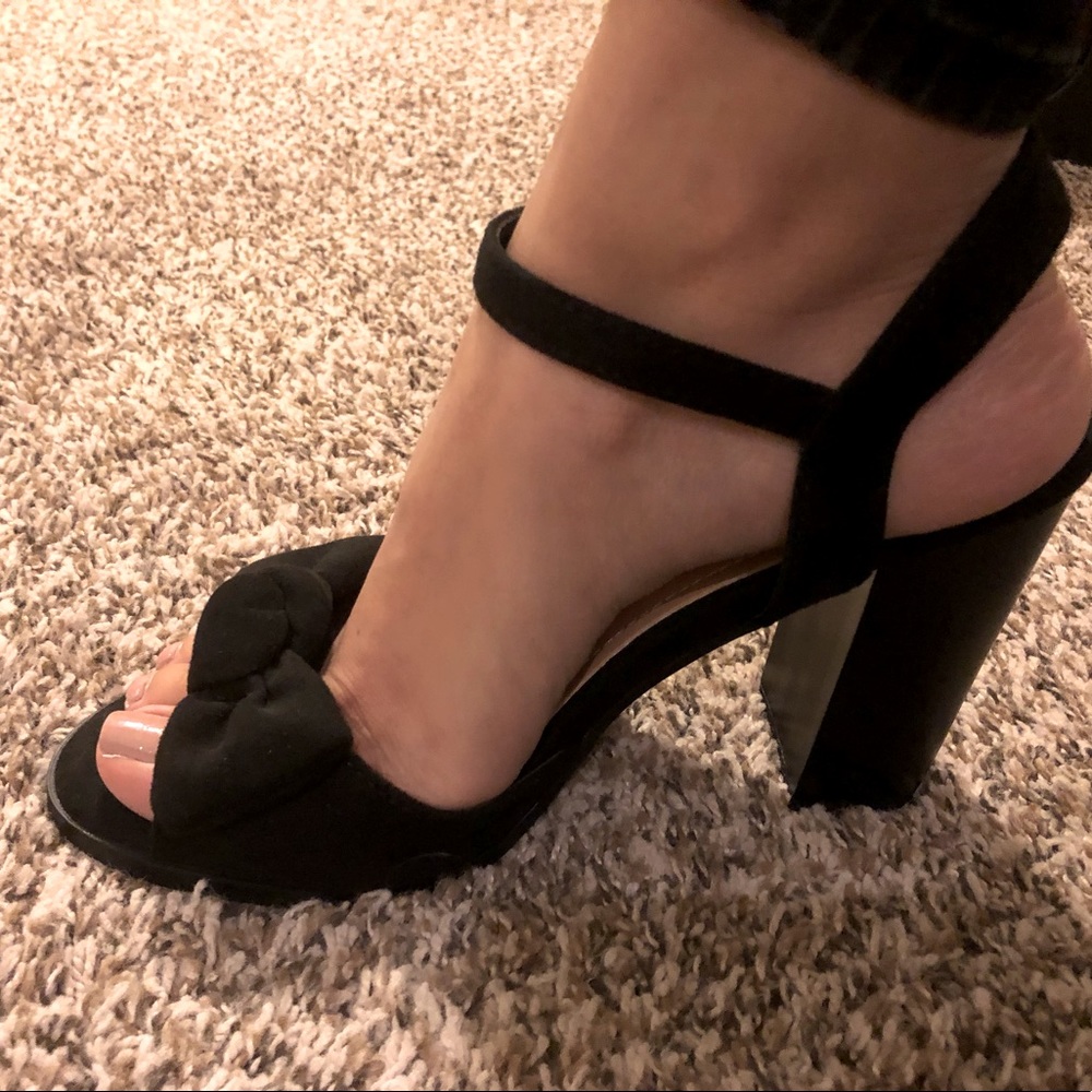 Black heels